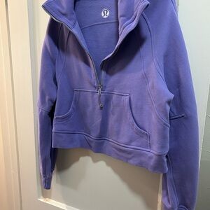 lululemon athletica Lavender Half-Zip Hoodie